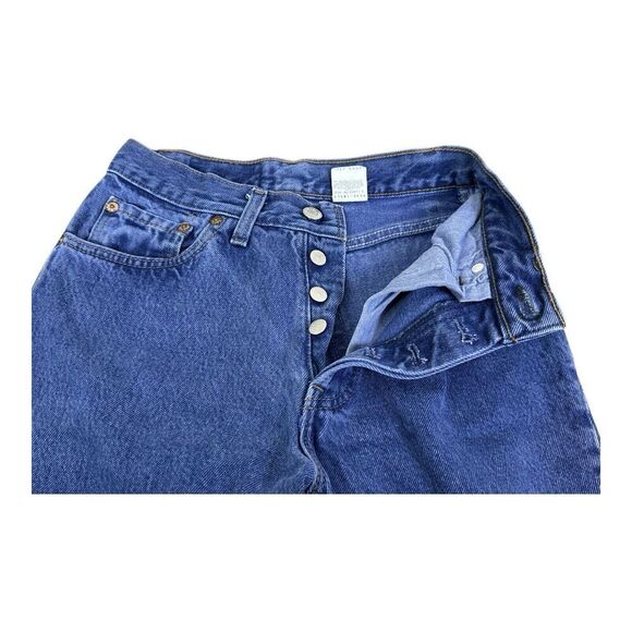 VTG Levis 501 USA (13501-0698) Button Fly Women's Jeans Tapered Size 3S 3 S - Picture 11 of 13